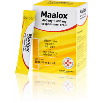 MAALOX OS 20BUST 460MG+400MG