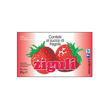 Ziguli fragola 36palline 22g