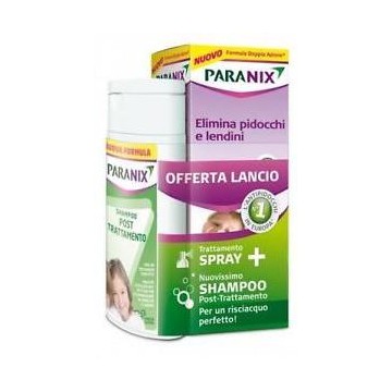 Paranix spray+shampoo promo