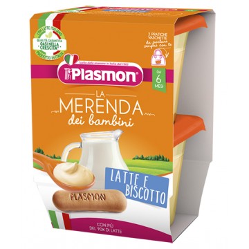 Merenda latte/biscotto120gx2