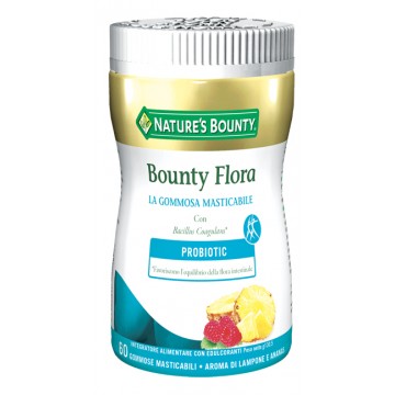 Nature’s Bounty Bounty Flora integratore per la flora intestinale 60 caramelle