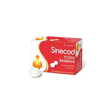 SINECOD TOSSE SED 18PAST 5MG