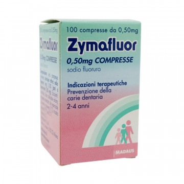 ZYMAFLUOR 100CPR 0,50MG