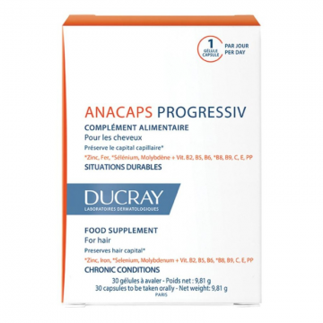 972602611_Ducray Anacaps Progressive Integratore alimentare capelli_30 capsule