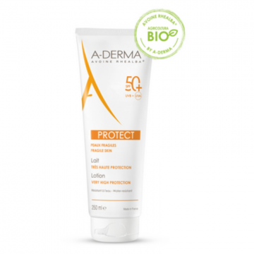 973644370_A-Derma Protect Latte solare SPF 50+ protezione pelle fragile_250 ml