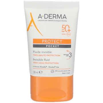 982977326_A-Derma Protect Pocket - Fluido solare viso invisibile SPF 50+_30 ml