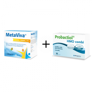 978113013 + 977671864_Bipack Difese Metagenics MetaViva + Probactiol HMO