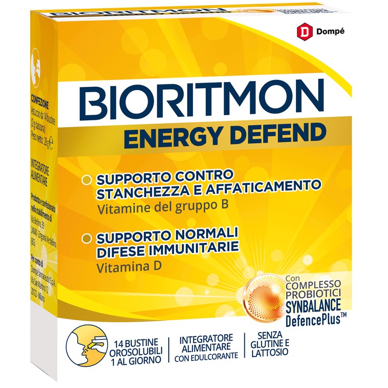 982005896_Bioritmon energy Defend integratore alimentare_14 bustine 982005896_Bioritmon energy Defend integratore alimentare_14 bustine