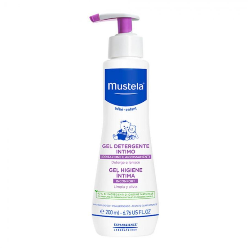 Mustela gel detergente intimo con aloe vera 200ml