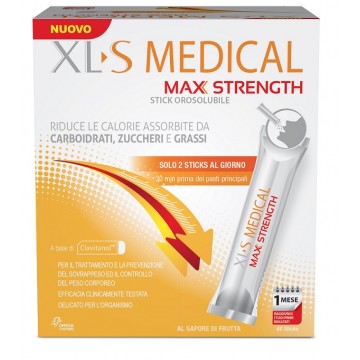 Xls medical max strength60stic