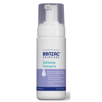 Benzac skincare schiuma det