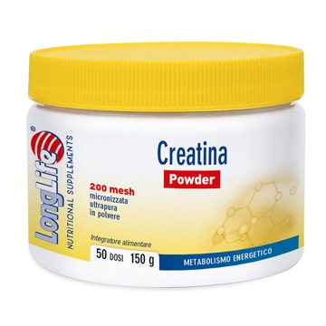 Creatina powder LongLife - Integratore sportivo 150g