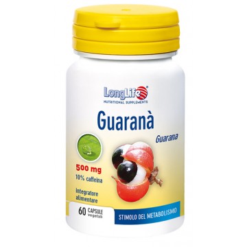 Integratore di Guaranà - LongLife 60 capsule - 500mg