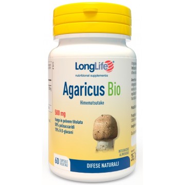 Longlife Agaricus bio - 60 capsule - 500mg