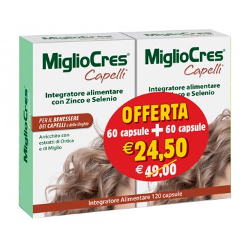 Migliocres 60+60 capsule promo