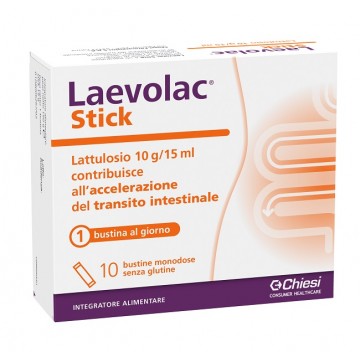 Laevolac Stick integratore per il benessere dell’intestino - 10 Bustine