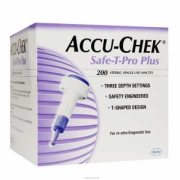 Accu-chek safet-proplus200pz