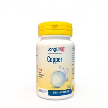 905366631_LongLife Copper 2mg Integratore rame_100 compresse