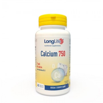 944252802_LongLife Calcium 750 Integratore di calcio_60 tavolette