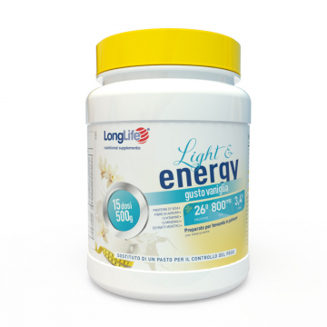 LongLife Light & Energy Vaniglia integratore nutrizionale 500g_904418769