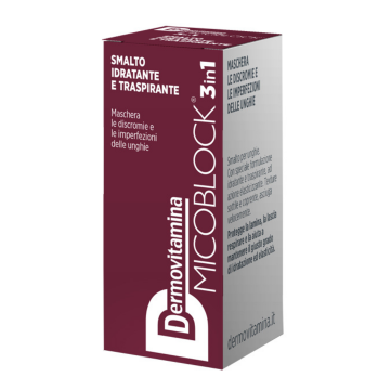 Dermovitamina Micoblock Smalto Bordeaux - Flacone da 5 ml