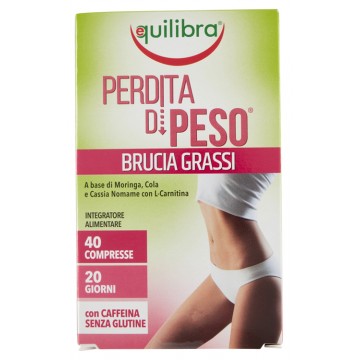 Equilibra Perdita di Peso Brucia Grassi 40 Compresse