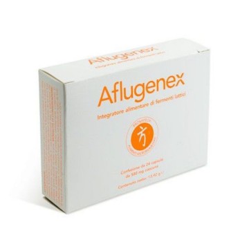 Bromatech Srl Aflugenex - Integratori Alimentari di Fermenti Lattici 24 capsule