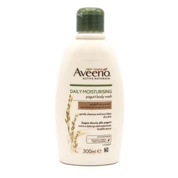 Aveeno Bagno Doccia Yogurt Vaniglia & Avena 300ml