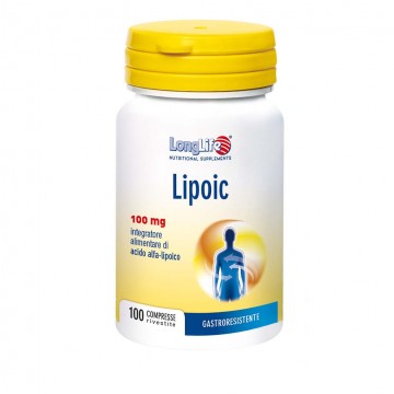 Longlife lipoic 100mg 100...