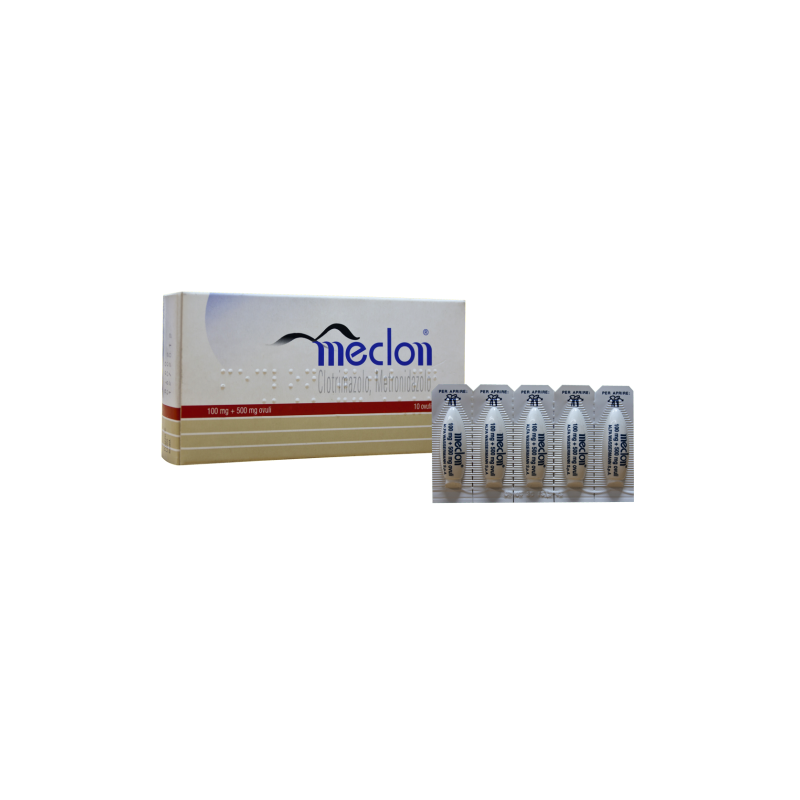 MECLON 10 OVULI VAG100+500MG MECLON 10 OVULI VAG100+500MG