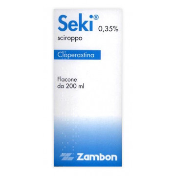 SEKI SCIROPPO TOSSE SECCA 3,54MG/ML FLACONE 200 ML