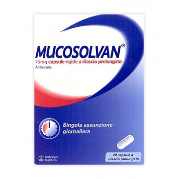 MUCOSOLVAN 20CPS 75MG RP