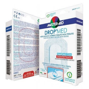 M AID DROP MED MEDICAZIONE AUTOADESIVA STERILE 7X5 CM 5 PEZZI