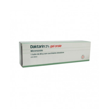 DAKTARIN GEL ORALE 80G20MG/G