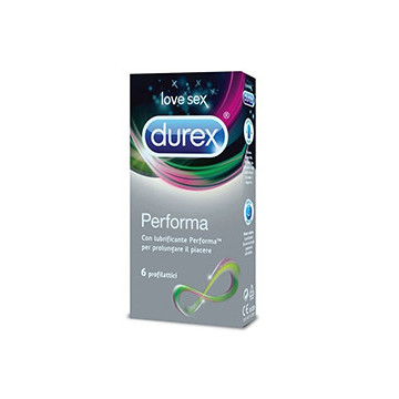 Durex performa easy on 6 pezzi - preservativo ritardante
