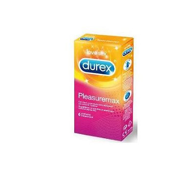 Durex pleasure max easy on 6 pezzi - preservativo stimolante