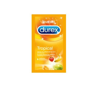 DUREX TROPICAL EASY ON 6 PEZZI - PRESERVATIVI AROMATIZZATI