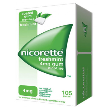 NICORETTE 105GOMME MAST4MGME