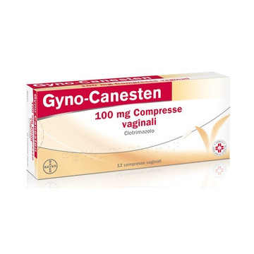 GYNOCANESTEN 12CPR VAG 100MG