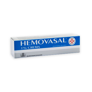 HEMOVASAL CREMA 30G 1%