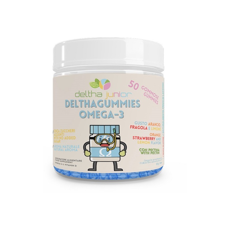 DELTHAGUMMIES OMEGA 3 50GUMM DELTHAGUMMIES OMEGA 3 50GUMM
