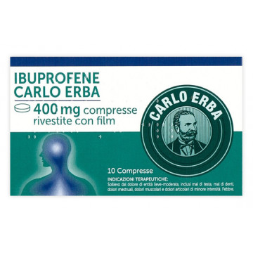 IBUPROFENE C ERBA 10CPR400MG