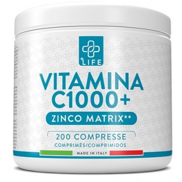 PIU' LIFE VIT C+ZINCO 200CPR