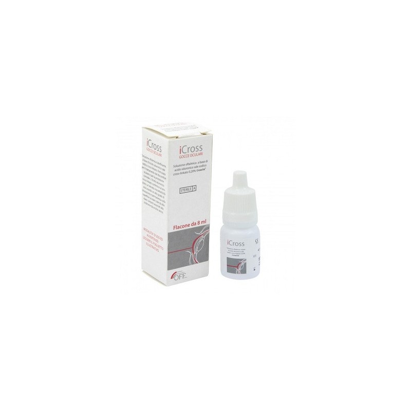 ICROSS GOCCE OCULARI LUBRIFICANTI 8 ML ICROSS GOCCE OCULARI LUBRIFICANTI 8 ML