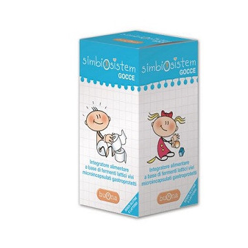 SIMBIOSISTEM GOCCE INTEGRATORE FERMENTI LATTICI PER BAMBINI 10ML