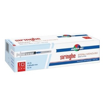 M-AID SIRINGA PER VENIPUNTURA 5ML G23 10 PEZZI