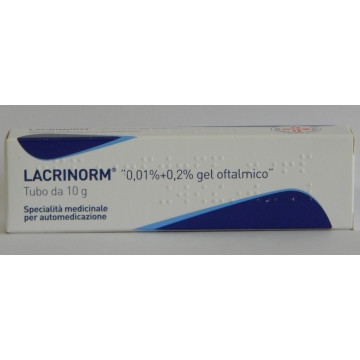 LACRINORM GEL OFT 10G 0,01%