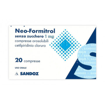 NEOFORMITROL 20CPR OROSOLS/Z