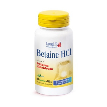 LONGLIFE BETAINE HCL 90CPR