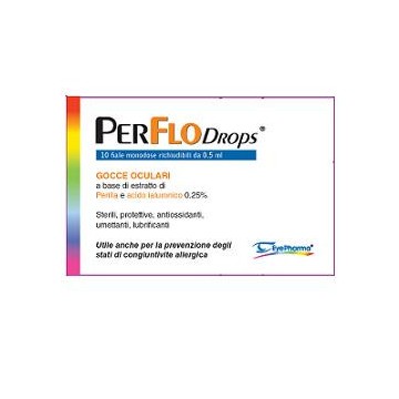 PERFLO DROPS 10FIALEMONODOSE